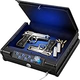 Biometric Gun Safe with 3 Unlock Ways - ≤0.1s Fast...