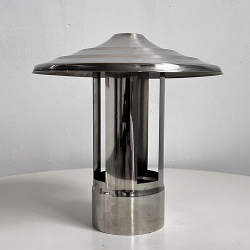 Generic Tampa da tubulação de escape da chaminé protetor à prova de chuva ventilação de ar chaminé c