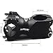 25.4 Stem 60mm Bike Stem Wake Mountain Bike Stem Short Handlebar Stem for Most Bicycle, Road Bike, MTB, BMX, Fixie Gear, Cycling (Aluminum Alloy, Black)