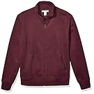 Amazon Essentials Men's Full-Zip Fleece Mock Neck Sweatshirt