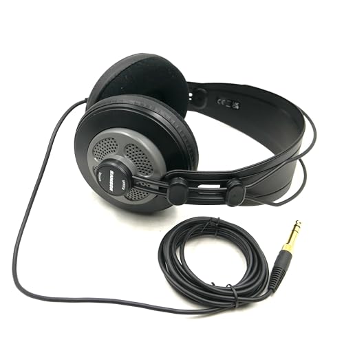 Image of SAMSON SR850G Professional Studio Reference Open Ear Headphones | Graphite Edition