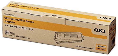 OKI（沖電気）純正大容量トナーカートリッジ TNR-C3LY2（イエロー） Amazon | OKI トナーカートリッジTNR-C3LY2 イエロー 純正品 | トナー