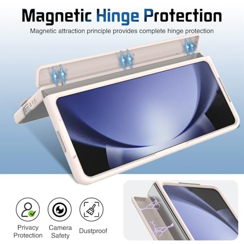 Bracelet Samsung Galaxy Z Fold 5 coque charnière avec béquille cachée intégrée - 3