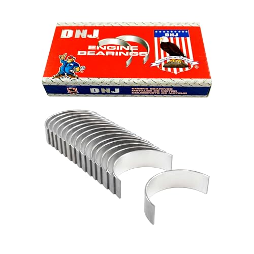 DNJ RB1100A Rod Bearings for 1999-2013 Chrysler, Dodge, Jeep, Mitsubishi, Ram 1500, Aspen, Commander, Dakota, Durango, Grand Cherokee, Raider, Ram 1500 4.7L SOHC V8 16V 285cid, 287cid