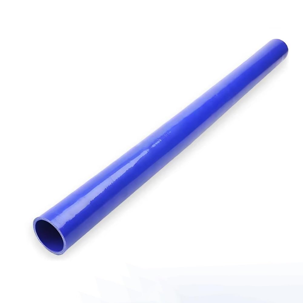 Manguera De Refrigerante De Silicona Azul For Intercooler/entrada De Aire - Resistente Al Calor Hasta 240 °C, Diámetro Interior 70-120 Mm (600 Mm, 1 Unidad)(ID 95mm)