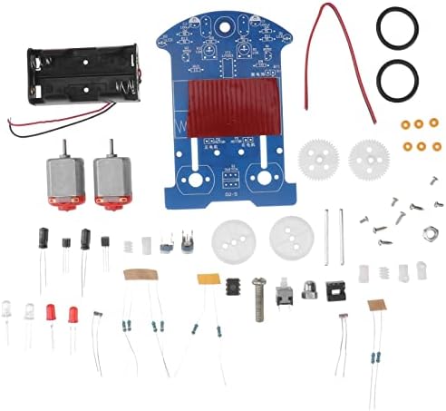 TEHAUX DIY Robot Smart Car Kit, Electronic Science Experiments Projects for Kids,DIY Engineering Robotic Building Kits for Students, Beginners and Hobbyist, Easy to Assemble 3 41 wJrtkJ6L. AC