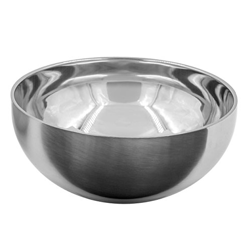 Preisvergleich Produktbild Edelstahl Thermoschüssel doppelwandig 15,5cm