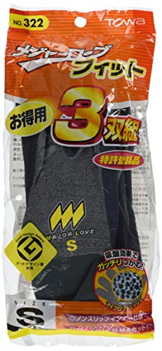 東和コーポレーション  メジャーローブフィット3双組 Sサイズ No.322