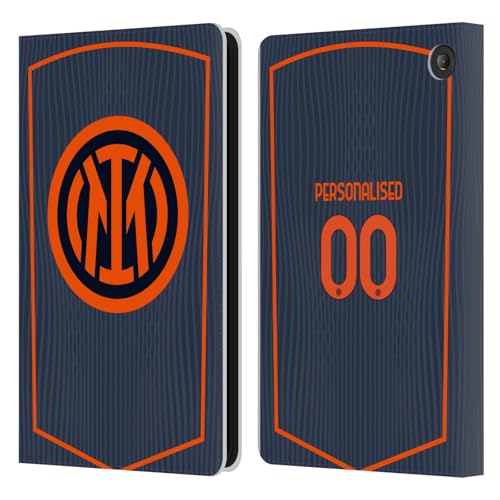 Protection cuir Amazon Fire 7 2022 design officiel Inter Milan Third 25/26