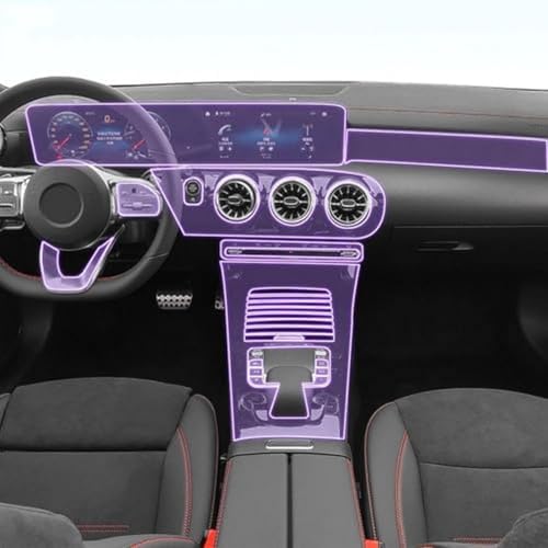 Protector premium transparente de consola Mercedes Benz CLA