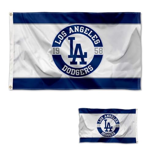 WinCraft Los Angeles Dodgers Double Sided Embroidered Flag