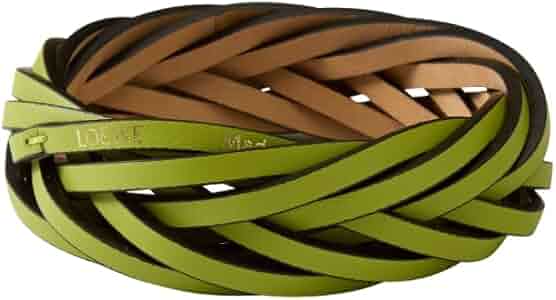 LOEWE ブレイデッド 編み込みバングル ブレスレット a579