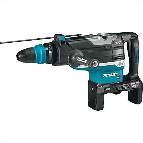 Makita 80V Max (40V Max X2) Xgt Avt Rotary Hammer 2 inches Brushless Cordless Accepts Sds Max Bits Aft Aws Capable Bare Tool