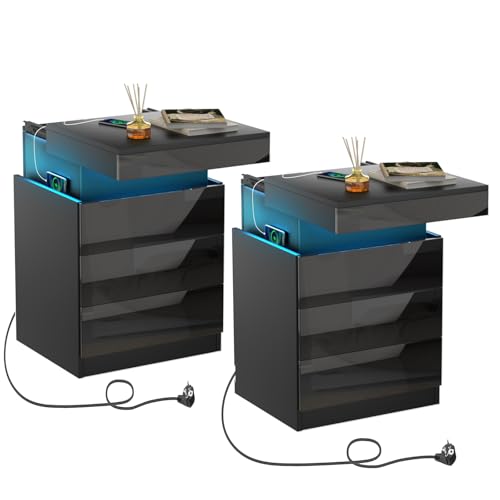 Mesitas de Noche Baratas Modernas Marca HaodaCulture