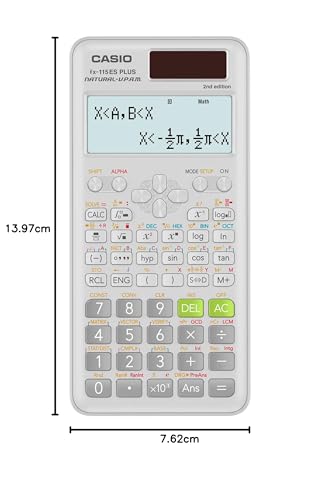 Casio Calculadora científica avançada FX-115ESplus2 2ª edição