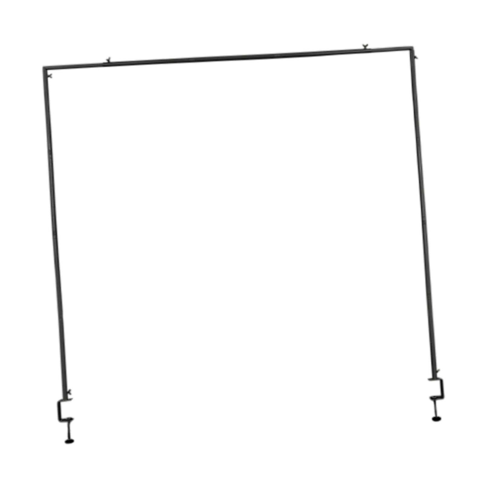 Metal Balloon Arch Frame With Clips For Wedding Table Decor,nero