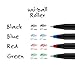 uniball Roller Ball Stick Pens, 0.5 mm Micro Tip, Red, Pack of 12