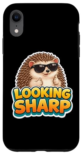 Looking Sharp Quills Hedgehog Owner Erinaceinae �T���O���X �X�}�z�P�[�X iPhone XR �p