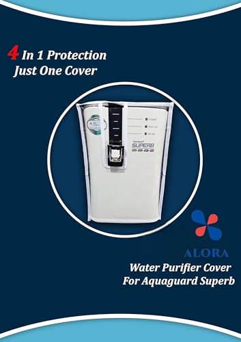 Image of Alora Body Protective Cover for Eureka Forbes Aquaguard Superb Mineral RO+MF Alkaline Water Purifier, RO+MF Model Waterproof & Dustproof Water Purifier Body Cover