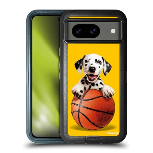 Étui antichoc Google Pixel 8 Head Case Designs P.D. Moreno chiots dalmatiens