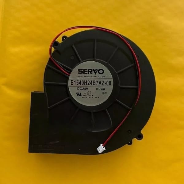 Lighting Hub E1540H24B7AZ-00 DC Blower 24V-0.74A DC Brushless Air Cooling Blower Fan 4000 RPM 150 * 150 * 40mm 2Wire