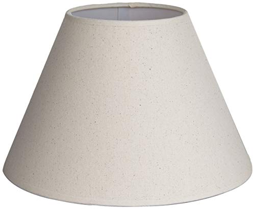 Better & Best 30 Creme Retor Leinen Lampenschirm rund 30 cm mit beweglicher Kopplung Farbe Cover
