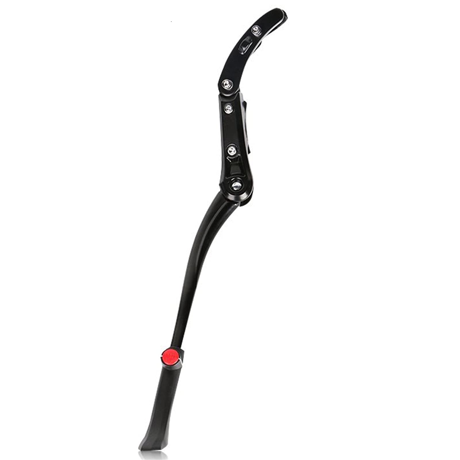 Regulowana podpórka rowerowa z antypoślizgowymi gumowymi nóżkami, 26-36 cm stojak na rower MTB Części rowerowe Wspornik do roweru górskiego szosowego Podpórka boczna Podpórka na rower Stojak na rowery