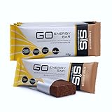 MM SIS Go Energy Bar – High Carb, Fruit Infused, Chocolate Fudge Flavour (6 Pack) – Ideal for Running, Cycling & Training – 25g Carbs per Bar