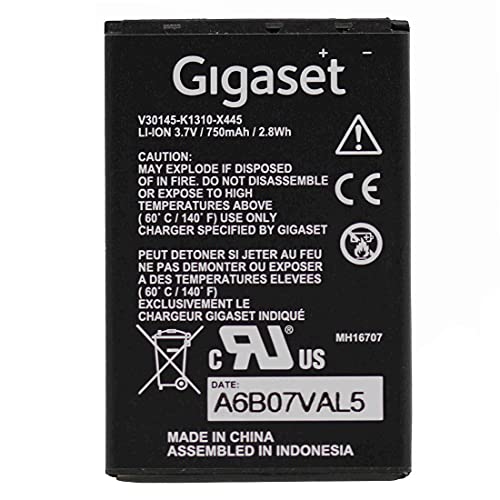 Gigaset SL400H/SL350H/SL78H/SL450H/SL610H   Batería Original