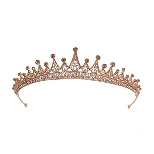 Stylowe akcesoria do włosów dla kobiet dziewczęta, fryzjer ślubny Vintage Hair Akcesoria, moda Korony ślubne Królowa księżniczka Tiara Diandemy Kobiet biżuter