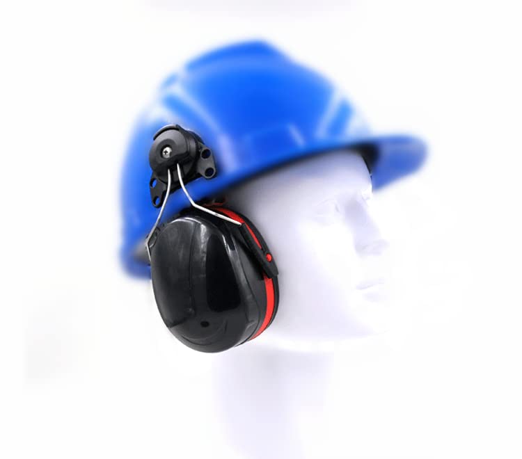 Amazon.co.jp: HWZ保護イヤーマフ、ヘルメット型防音イヤーマフ、防音