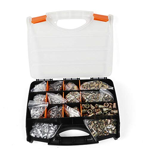 Flash Deals - 70% OFF 1200pcs Stainless Steel Hand Rivet Nut Nutserts Rivet Nut Nutsert Tool Kit