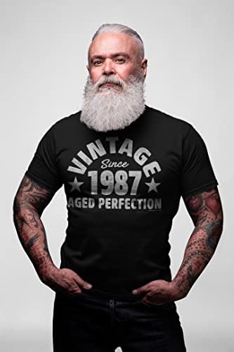 Authentic Classic 1987 Aged To Perfection T-Shirt - 38th Birthday Gift For Men & Women - View #9