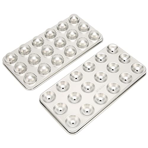 Molde para hielo de acero inoxidable 304, bolas redondas miniatura 5