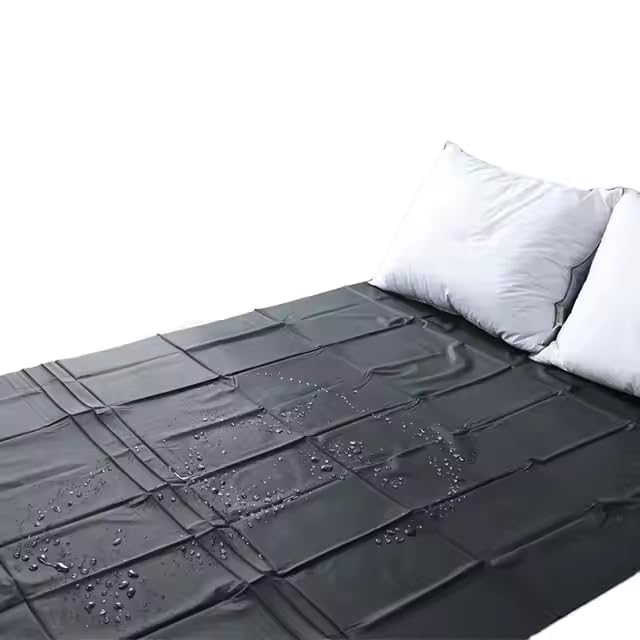 SenLuxe Wasserdichtes Erotik Bettlaken für Paare Paarmassage und Wellness, 220 x 200 cm, Liebesdecke Wasserdicht für Sex Waschbar Latex Laken...