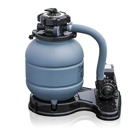 Gre Fs320Np - Filtro De Arena Para Piscina, 180 W, 4.000 L/H, Sin Prefiltro