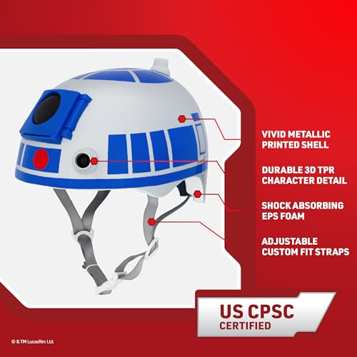 Image of Bell Star Wars Child 3D Adjustable Multi-Sport Helmet (50-54 cm) Kids 5 and up