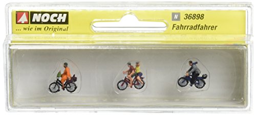 Preisvergleich Produktbild Noch 36898 - Fahrradfahrer Figuren