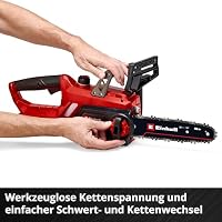 Einhell Akku-Kettensäge GE-LC 18/25 Li-Solo Power X-Change (18 V, 23 cm Schnittlänge, 4,5 m/s Kettengeschwindigkeit, autom. Kettenschmierung, werkzeuglose Kettenspannung, ohne Akku) – Ansicht 6