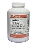 Sodium Chloride Tablets 1 gm, USP Normal Salt Tablets - 500 Tablets by CitraGen Pharmaceuticals, Inc.