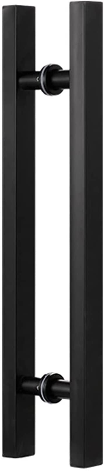 Maniglia per porta scorrevole, in acciaio inox, per uso interno/esterno, design a forma di H su entrambi i lati, lunghezza 100 cm, durevole ed elegante