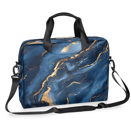 Maletín para portátil 16" azul oscuro impermeable miniatura 1