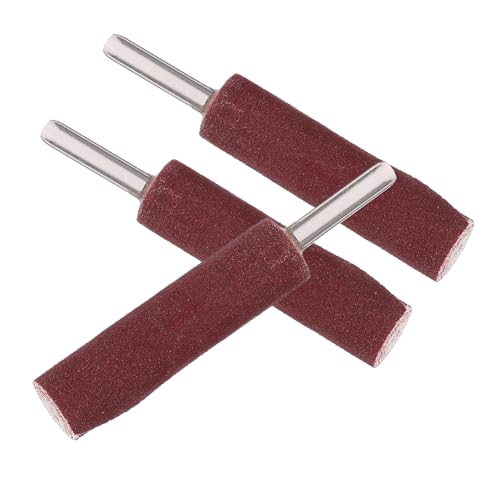 MUCKLILY 3Pcs Rotary Tool Sanding Kit Grit Sanding Drums Sleeves for Jade Grinding and Sandpaper Materials Lightweight and Portable