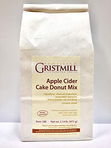 Homestead Gristmill — Non-GMO, Chemical-Free, All-Natural Apple Cider Donut Mix