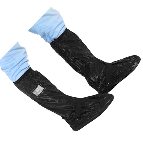 Protector de zapatos Estink, PVC antideslizante reutilizable para días de lluvia y ciclismo (Negro XL) miniatura 4
