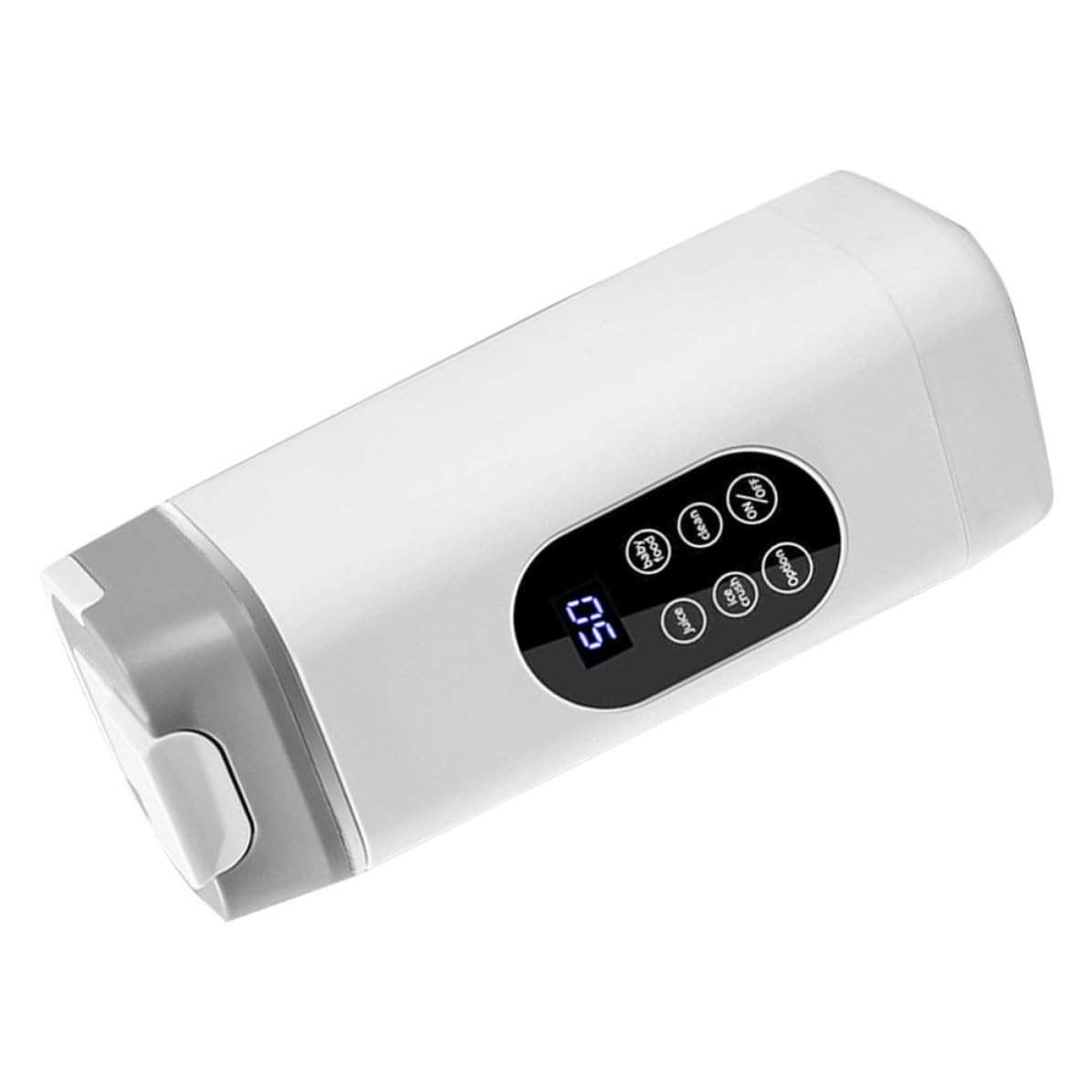 Licuadora Portátil, Exprimidor Personal Recargable por USB, 12 Cuchillas, Plástico, Color Blanco, Ligera y Fácil de Limpiar, para Gimnasio y Oficina