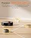 uninell Robot Vacuum and Mop Combo,Lidar Navigation Robotic Vacuum Cleaner with 3.5L Self Emptying Station,5000Pa Vacuum Robot,180mins Runtime,No-Go&No-Mop Zones,App/Alexa/Remote Control,UR3