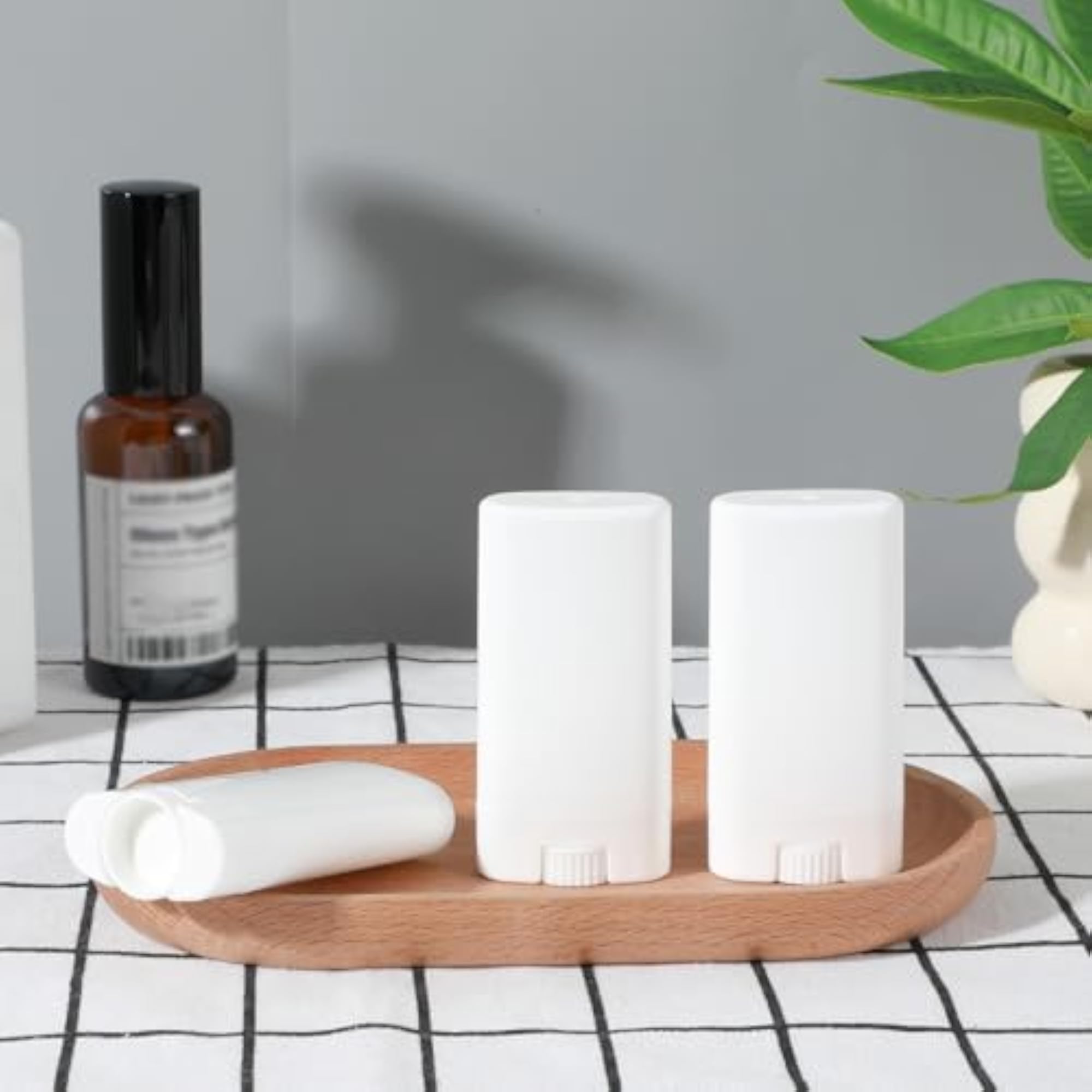 10 Pcs Deodorant Container, Refillable Plastic Tubes