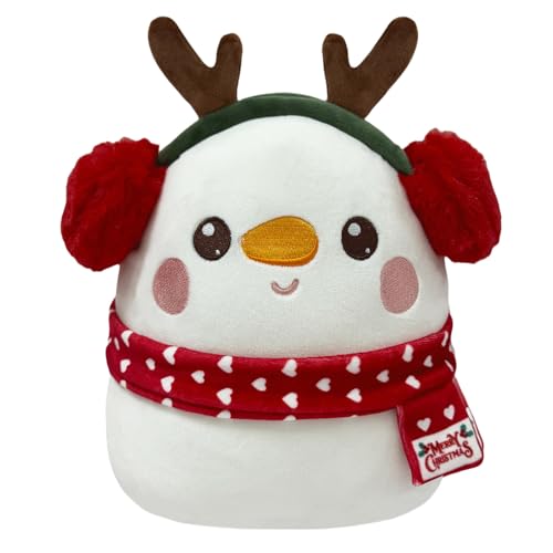 Bonecas de neve de Natal de 25 cm, 25 cm, brinquedo de peluche para meninas, presente de ano novo