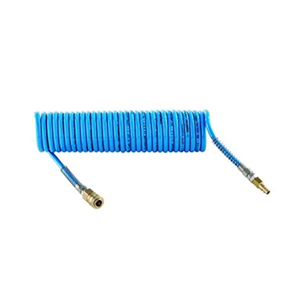 Schneider D770137 wąż spiralny na sprężone powietrze 8 x 1 mm, 7,5 m, niebieski